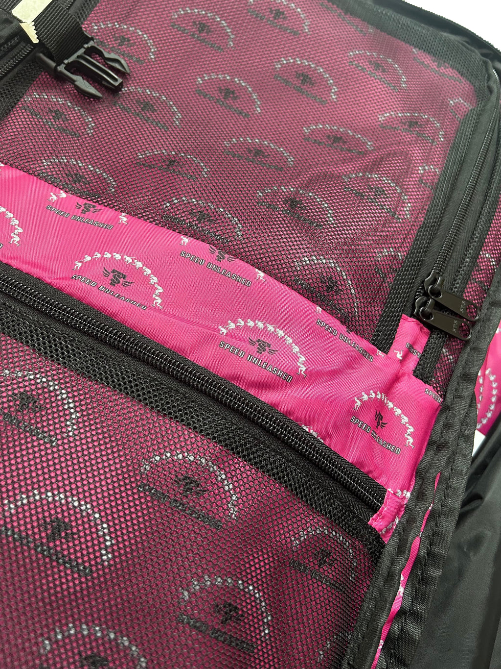 Skate-Tec Backpack — side pocket detail