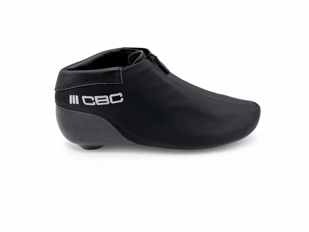 CBC GENESIS black long track boot, full carbon shell