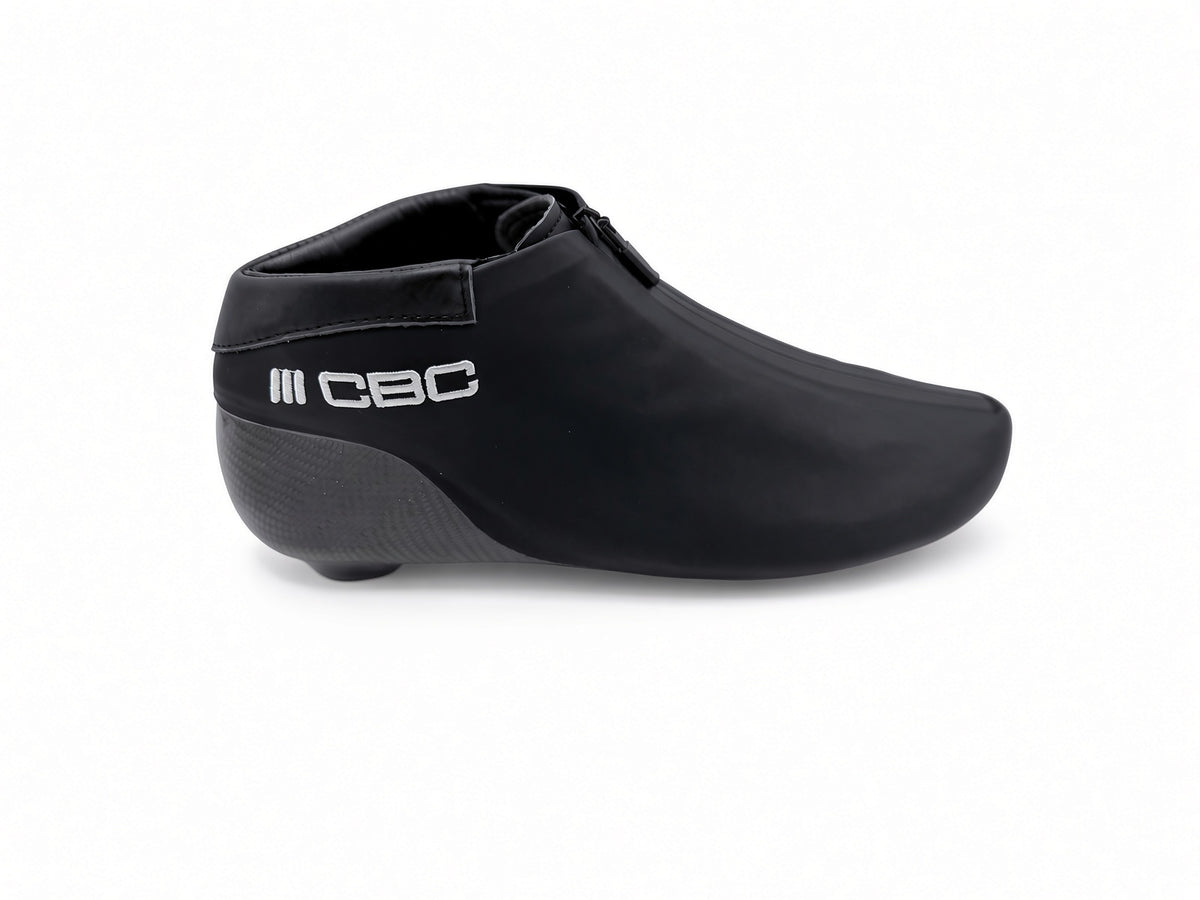 CBC GENESIS black long track boot, full carbon shell